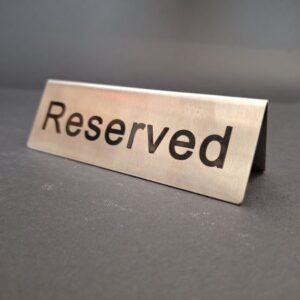 Reserved